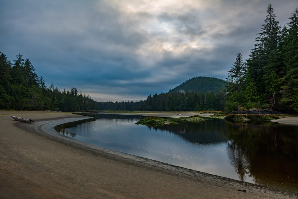 beach at Cultus Lake Provincial Park
